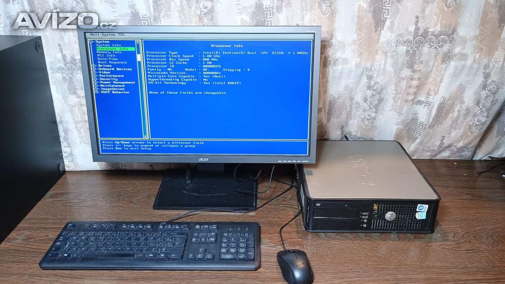 PC#219 repasovaný počítač Dell 755, Dual Core, 4GB