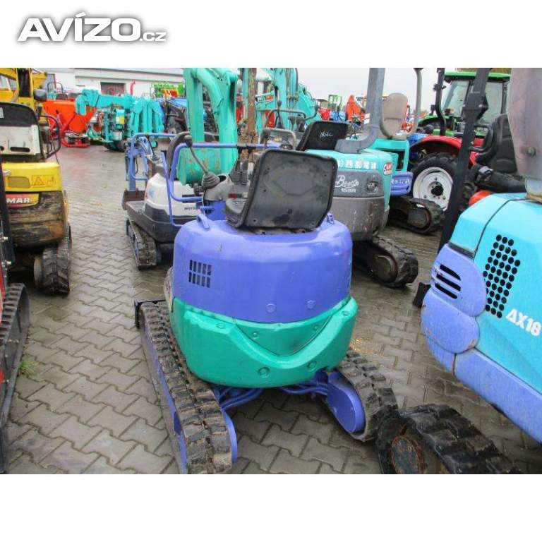 Minibagr Komatsu PC-10 1000kg pěkný stav