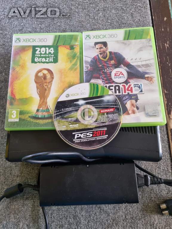 Foto inzerátu Xbox 360, 3x hra