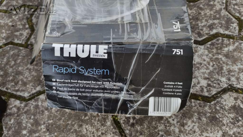 Patky příčníků Thule / kit 751/ např. pro Toyota Proace verso