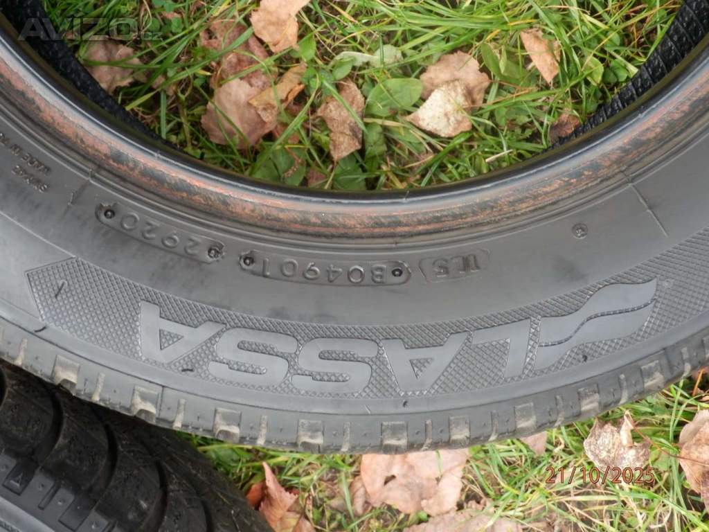 Foto inzerátu 4xZimní gumy LASSA 185/60 R14  2x6,2MM 2x5,1MM