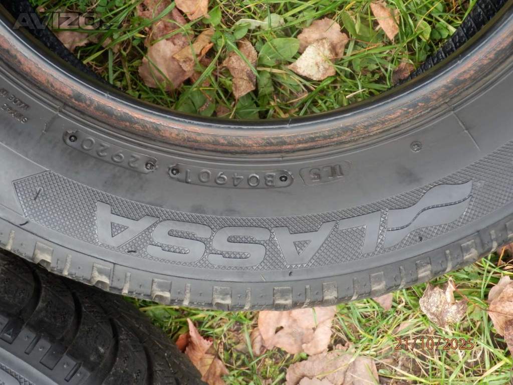 Foto inzerátu 4xZimní gumy LASSA 185/60 R14  2x6,2MM 2x5,1MM