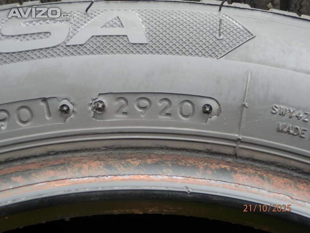 Foto inzerátu 4xZimní gumy LASSA 185/60 R14  2x6,2MM 2x5,1MM