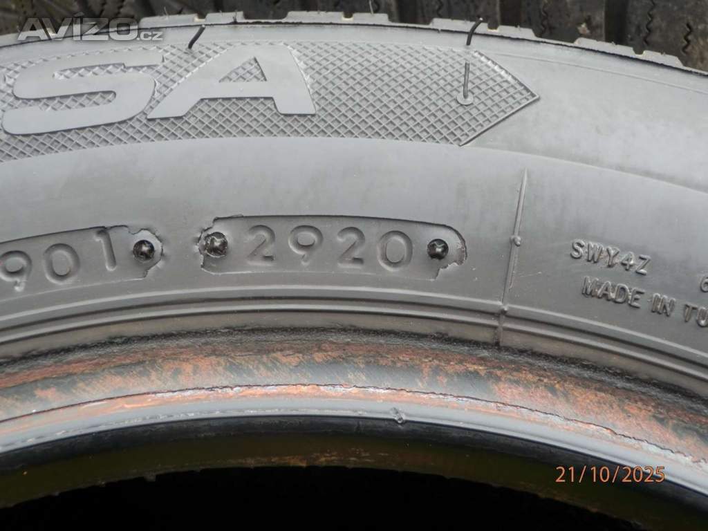 Foto inzerátu 4xZimní gumy LASSA 185/60 R14  2x6,2MM 2x5,1MM