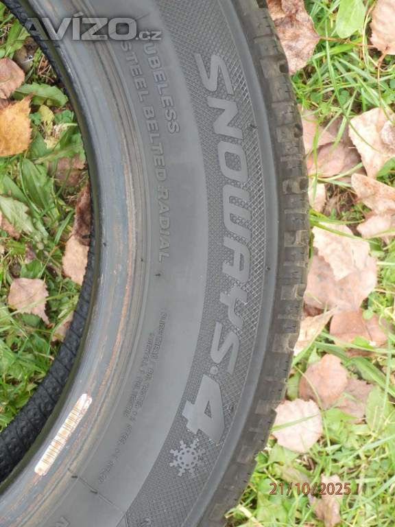 Foto inzerátu 4xZimní gumy LASSA 185/60 R14  2x6,2MM 2x5,1MM