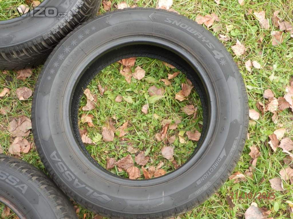 Foto inzerátu 4xZimní gumy LASSA 185/60 R14  2x6,2MM 2x5,1MM