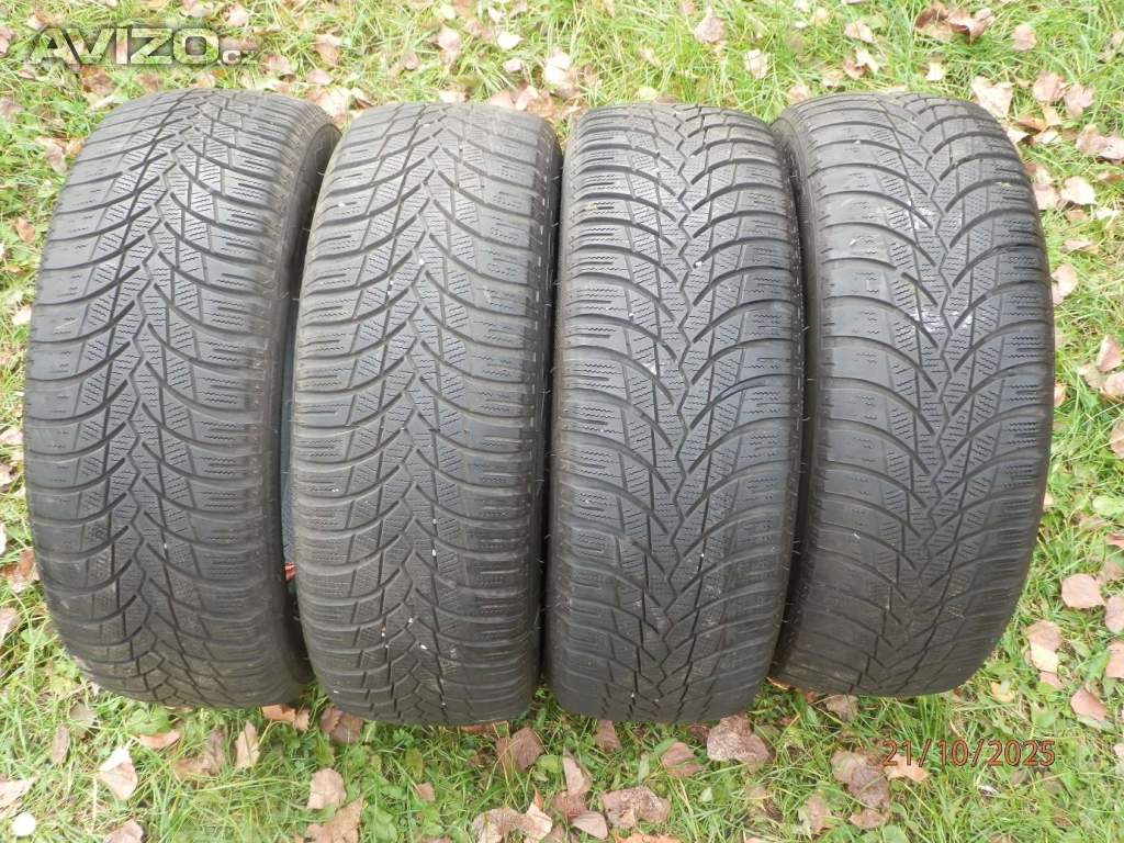 Foto inzerátu 4xZimní gumy LASSA 185/60 R14  2x6,2MM 2x5,1MM