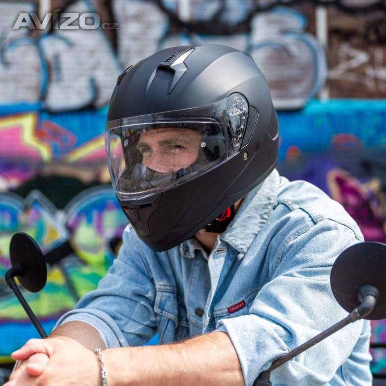 Foto inzerátu VINZ Integrální helma Vigo s plným hledím