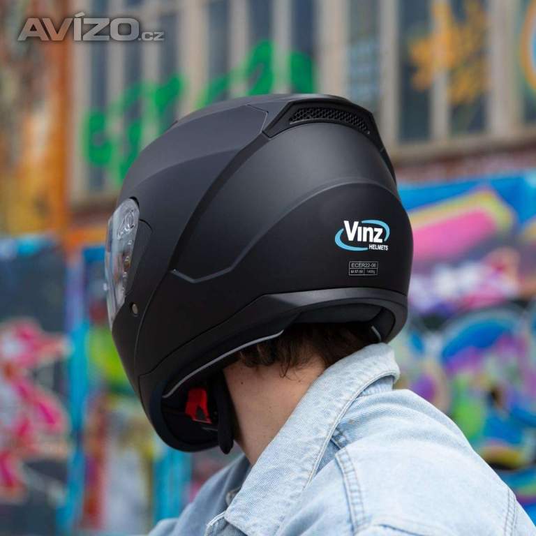 Foto inzerátu VINZ Integrální helma Vigo s plným hledím