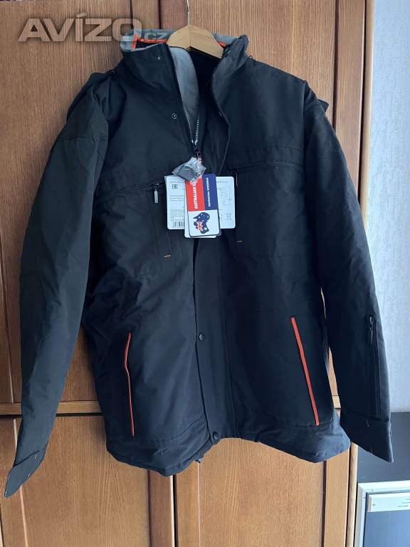 Foto inzerátu Pánská pracovní zimní bunda zapínáním na zip kryté légou 