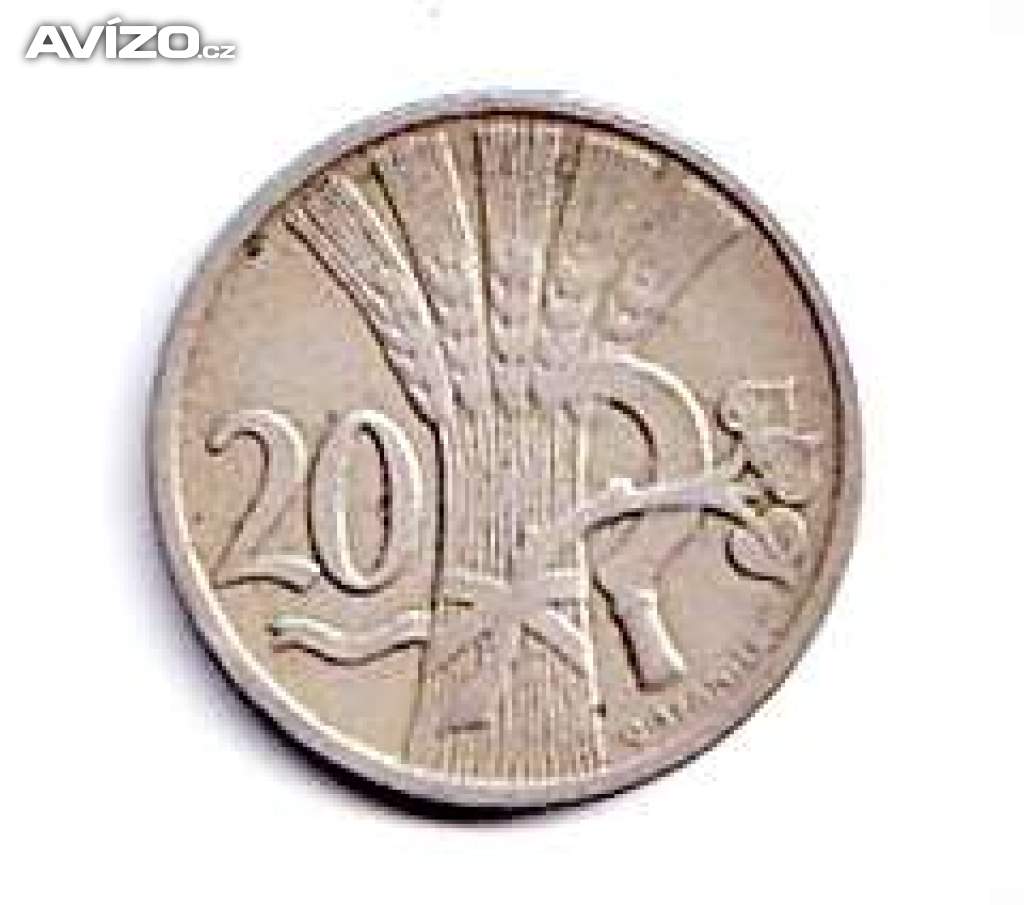 20 haléř ČSR  1921	