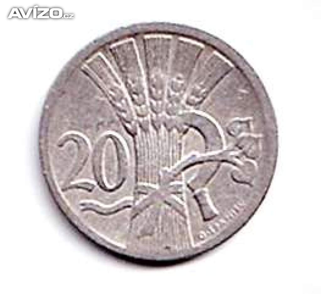 20 haléř ČSR  1924	