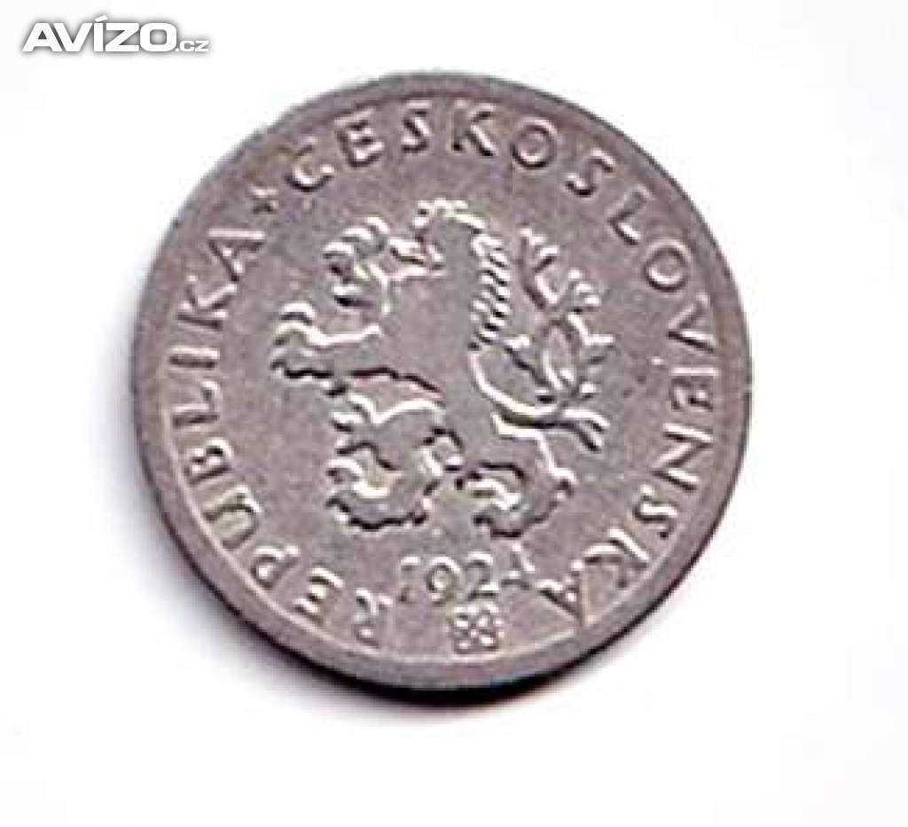 Foto inzerátu 20 haléř ČSR  1924	