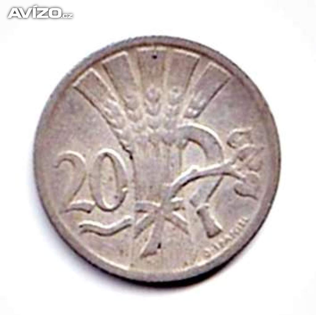 20 haléř ČSR  1926	