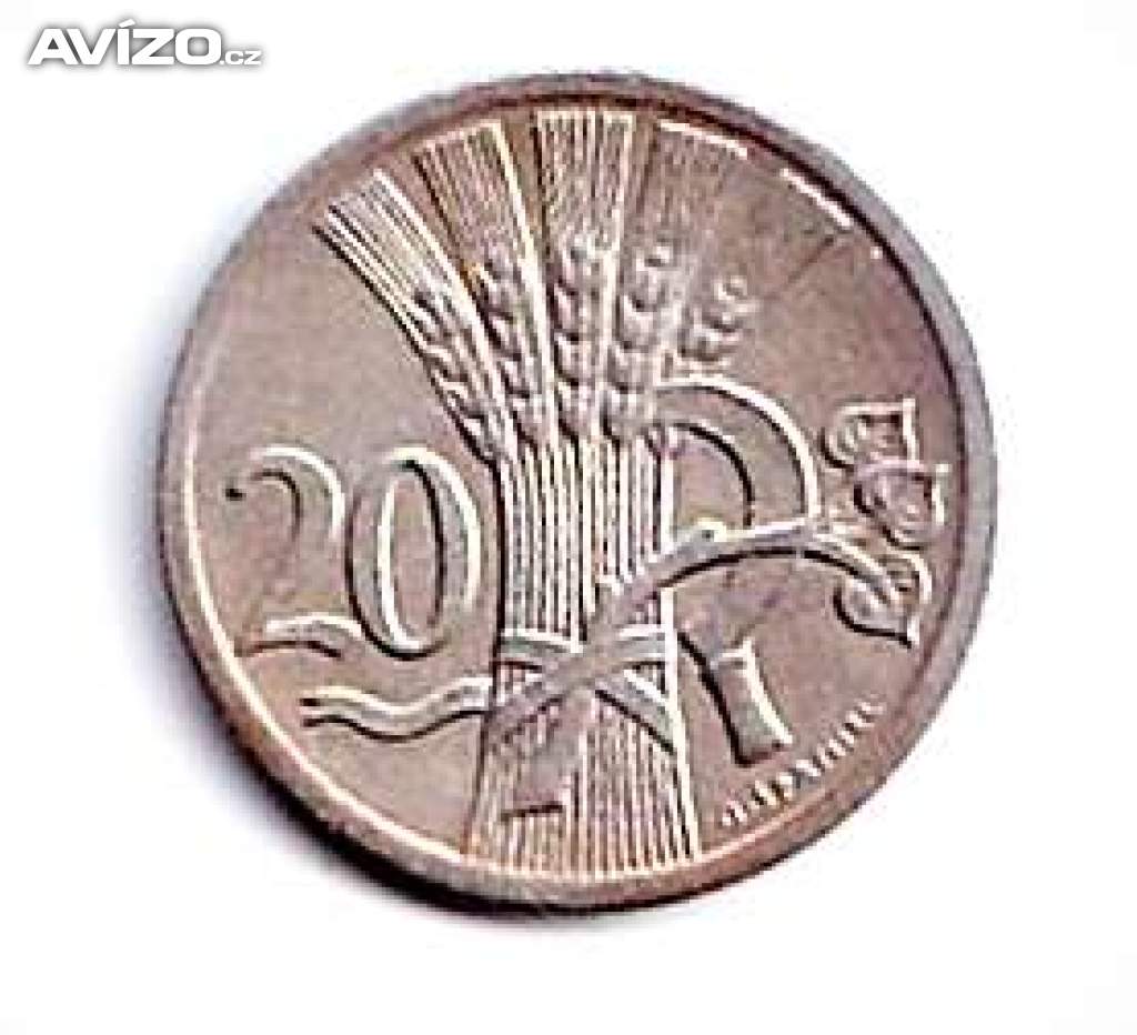 20 haléř ČSR  1938	