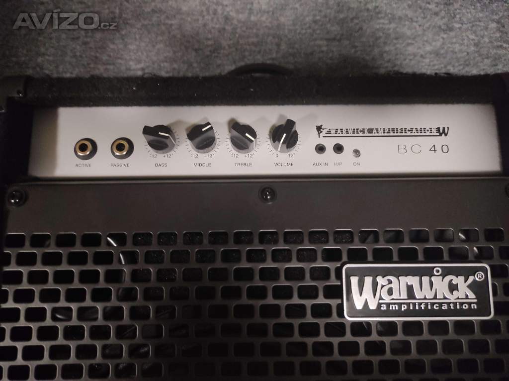 Foto inzerátu Prodám baskytarové kombo Warwick BC 40