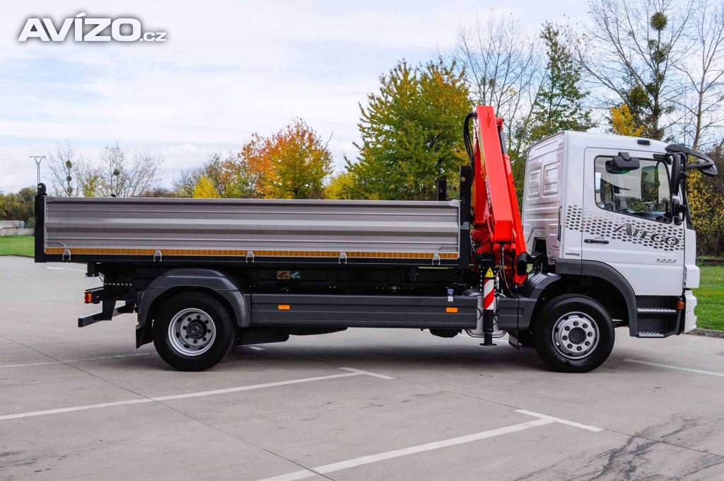 Foto inzerátu MERCEDES ATEGO 1222 TŘÍSTRANNÝ SKLÁPĚČ HYDRAULICKÁ RUKA EU4