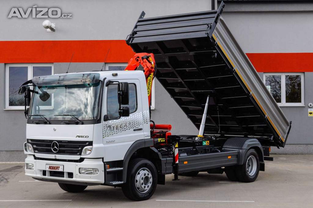 Foto inzerátu MERCEDES ATEGO 1222 TŘÍSTRANNÝ SKLÁPĚČ HYDRAULICKÁ RUKA EU4