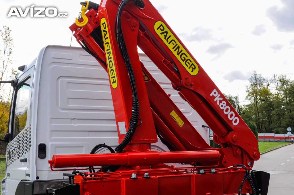 Foto inzerátu MERCEDES ATEGO 1222 TŘÍSTRANNÝ SKLÁPĚČ HYDRAULICKÁ RUKA EU4