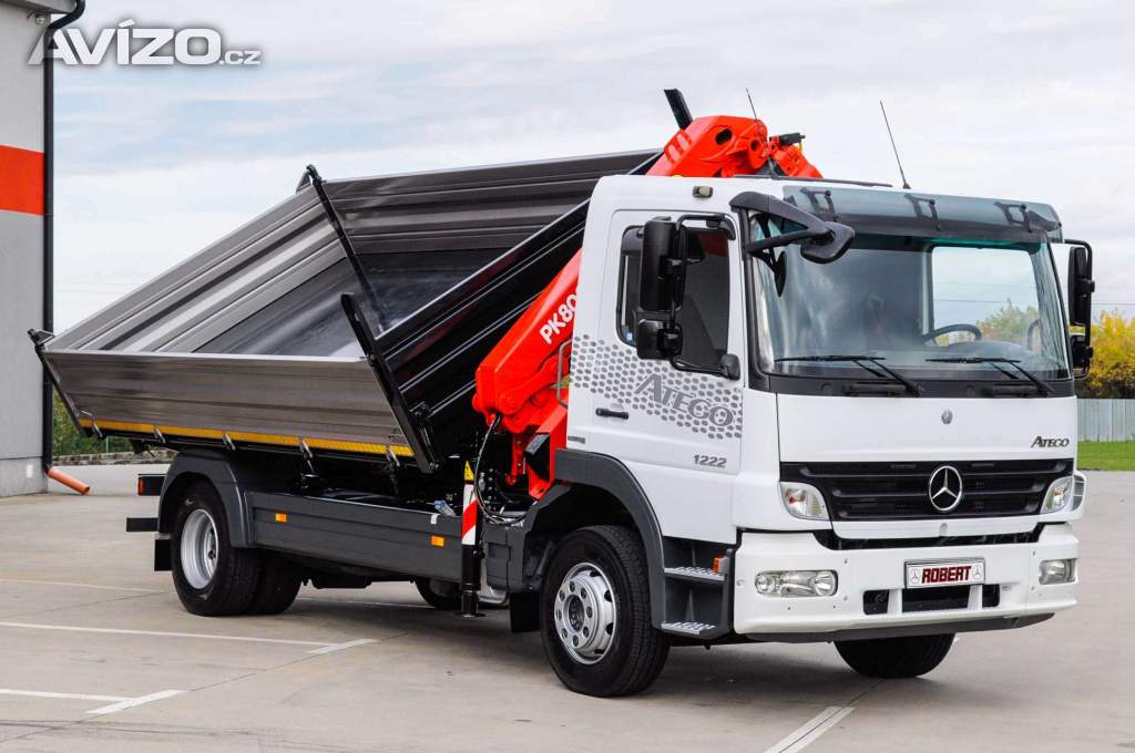 Foto inzerátu MERCEDES ATEGO 1222 TŘÍSTRANNÝ SKLÁPĚČ HYDRAULICKÁ RUKA EU4