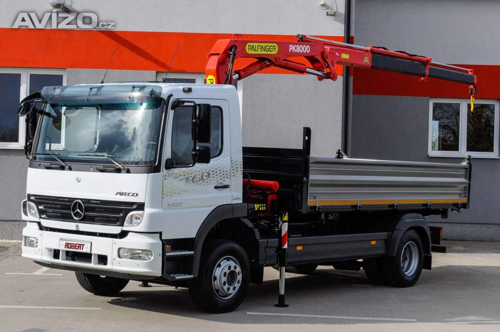 Foto inzerátu MERCEDES ATEGO 1222 TŘÍSTRANNÝ SKLÁPĚČ HYDRAULICKÁ RUKA EU4