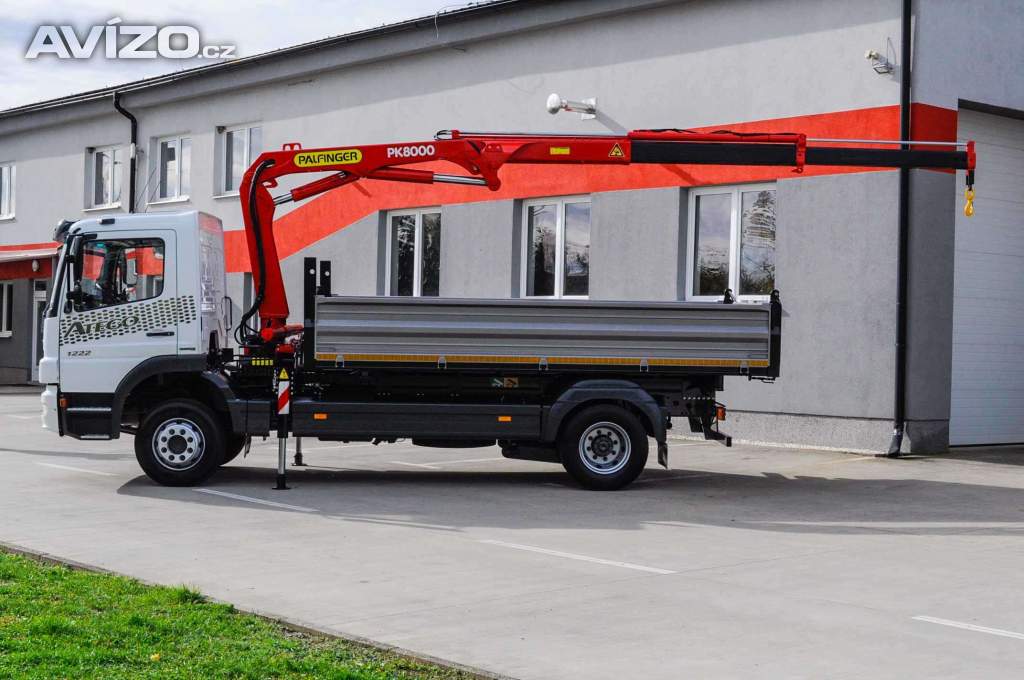 Foto inzerátu MERCEDES ATEGO 1222 TŘÍSTRANNÝ SKLÁPĚČ HYDRAULICKÁ RUKA EU4