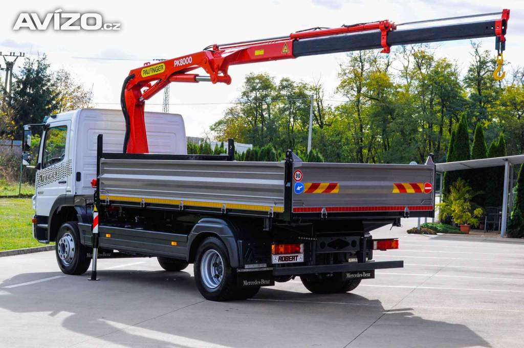 Foto inzerátu MERCEDES ATEGO 1222 TŘÍSTRANNÝ SKLÁPĚČ HYDRAULICKÁ RUKA EU4
