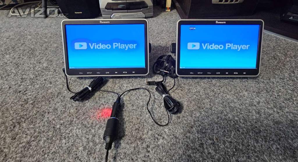 Přenosné Monitory s DVD přehrávačem, SD karty, USB, HDMI vstup