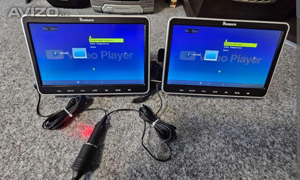 Foto inzerátu Přenosné Monitory s DVD přehrávačem, SD karty, USB, HDMI vstup