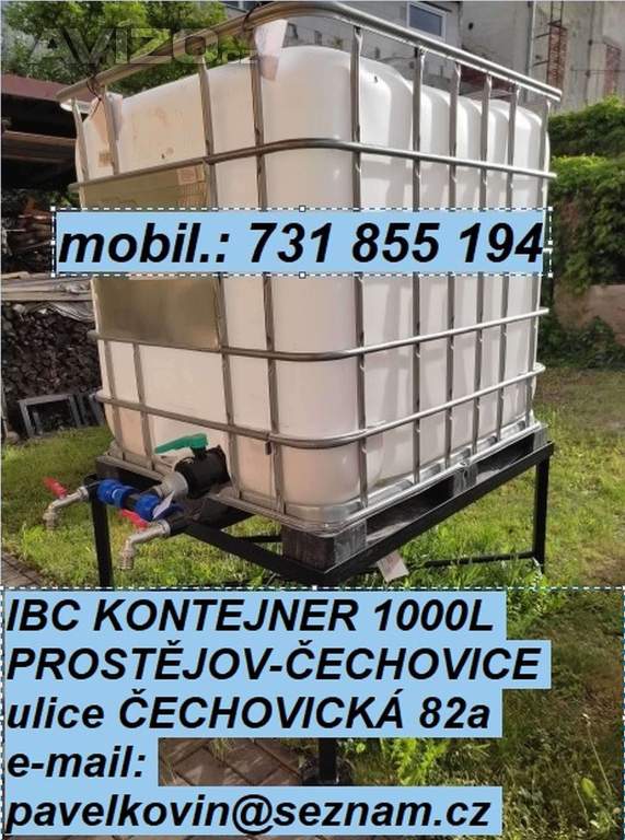 Foto inzerátu IBC PODSTAVEC v.=50cm 3.200,-Kč PROSTĚJOV mob: 731 855 194