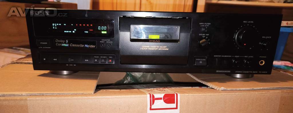 Foto inzerátu Prodám stereo cassette deck SONY TC-K661S
