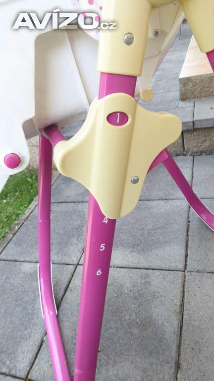 Foto inzerátu B297_ Dětská jídelní židlička, skládací