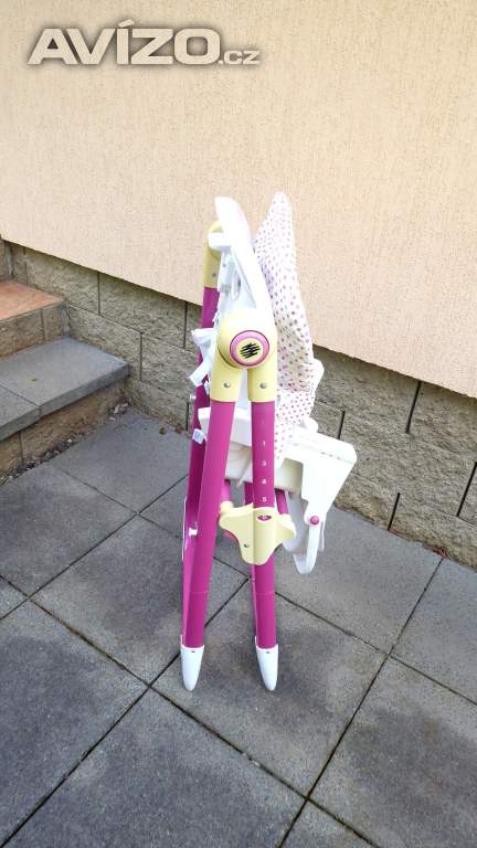 Foto inzerátu B297_ Dětská jídelní židlička, skládací