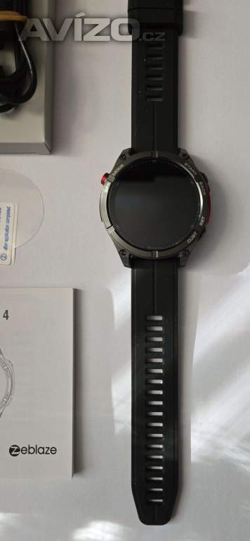 Foto inzerátu Zeblaze Stratos 4 - nové a nepoužité chytré hodinky.