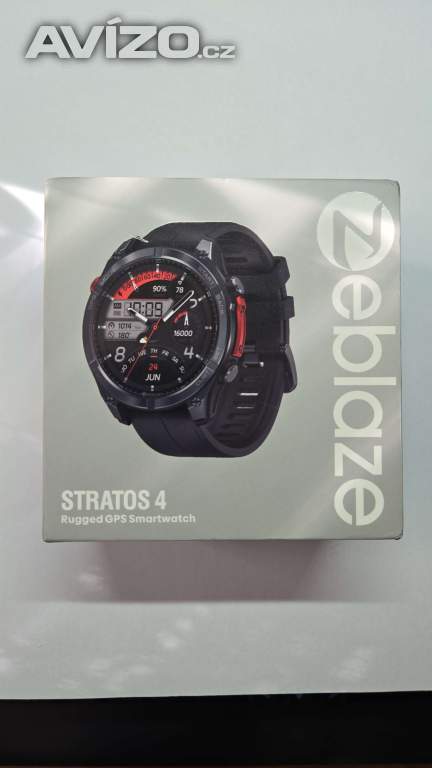 Foto inzerátu Zeblaze Stratos 4 - nové a nepoužité chytré hodinky.