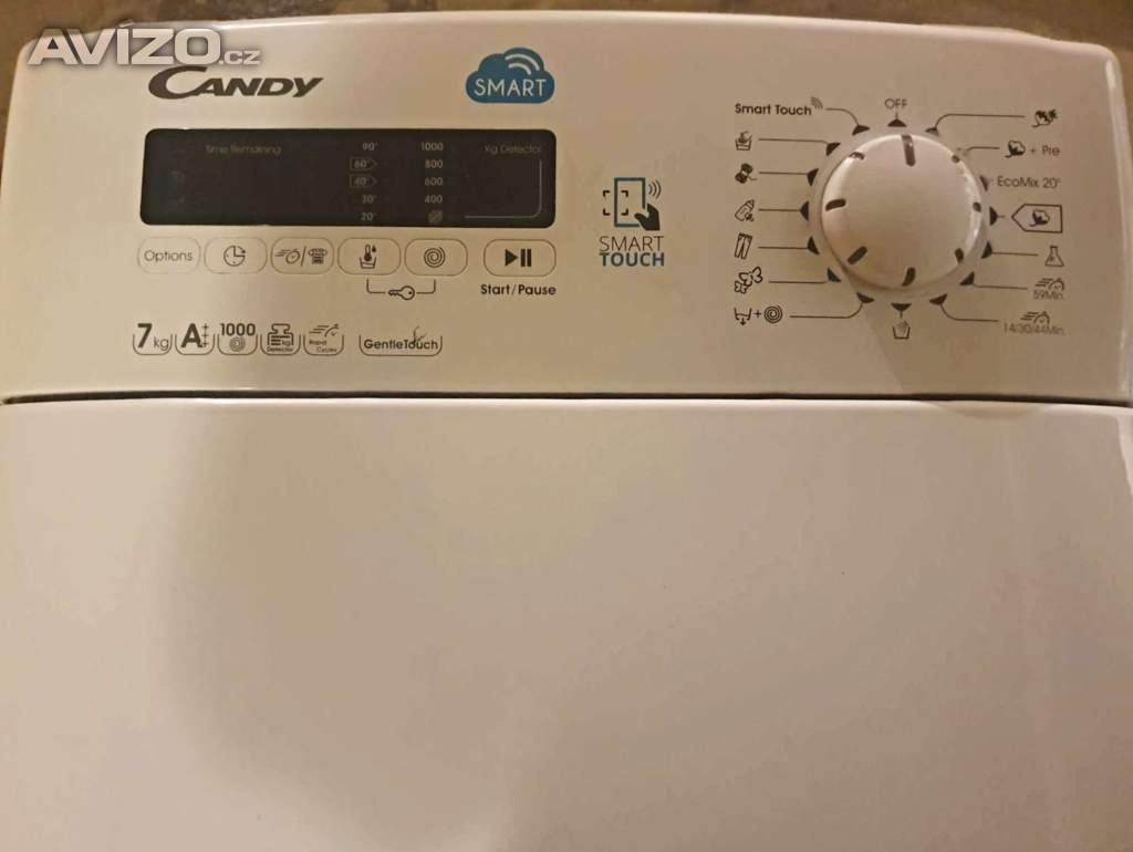 PRACKA CANDY,HORNI PLNENI,7KG,PLNE FUNKCNI,TRIDA A+++