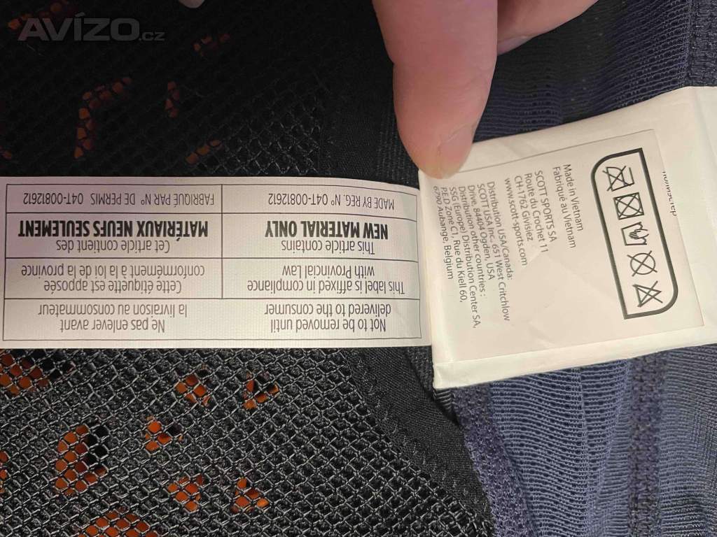 Foto inzerátu chránič páteře na lyže SCOTT Air Flex vel. M (věk 11-13 let)