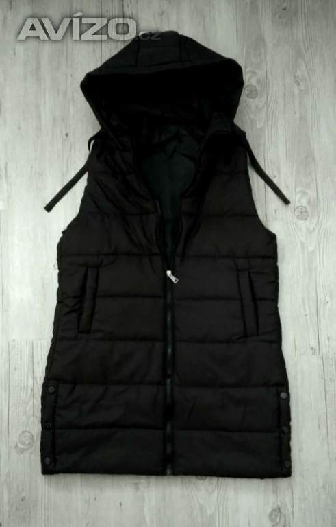 Dámská prodloužená vesta vel.S 