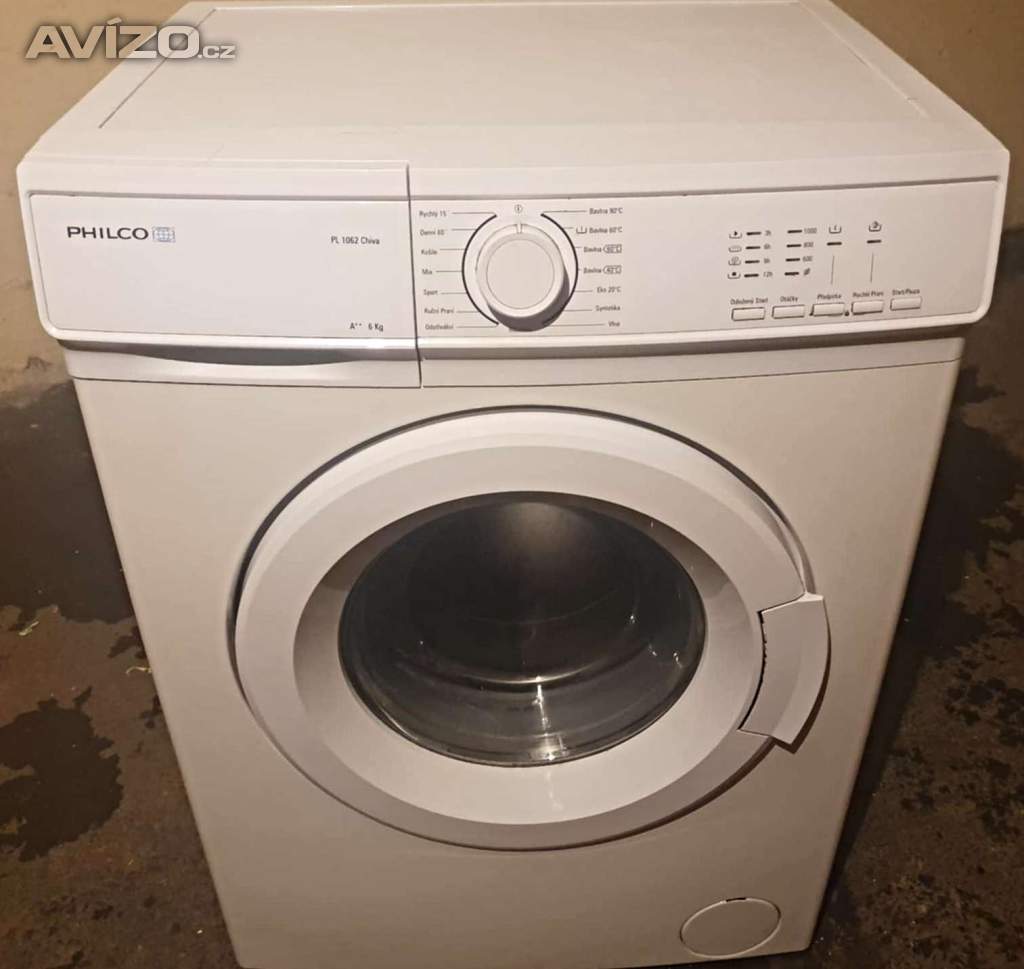 PRACKA PHILCO PL 1062,BOCNI PLNENI,NA 6KG,PLNE FUNKCNI,A++,1000 OT.