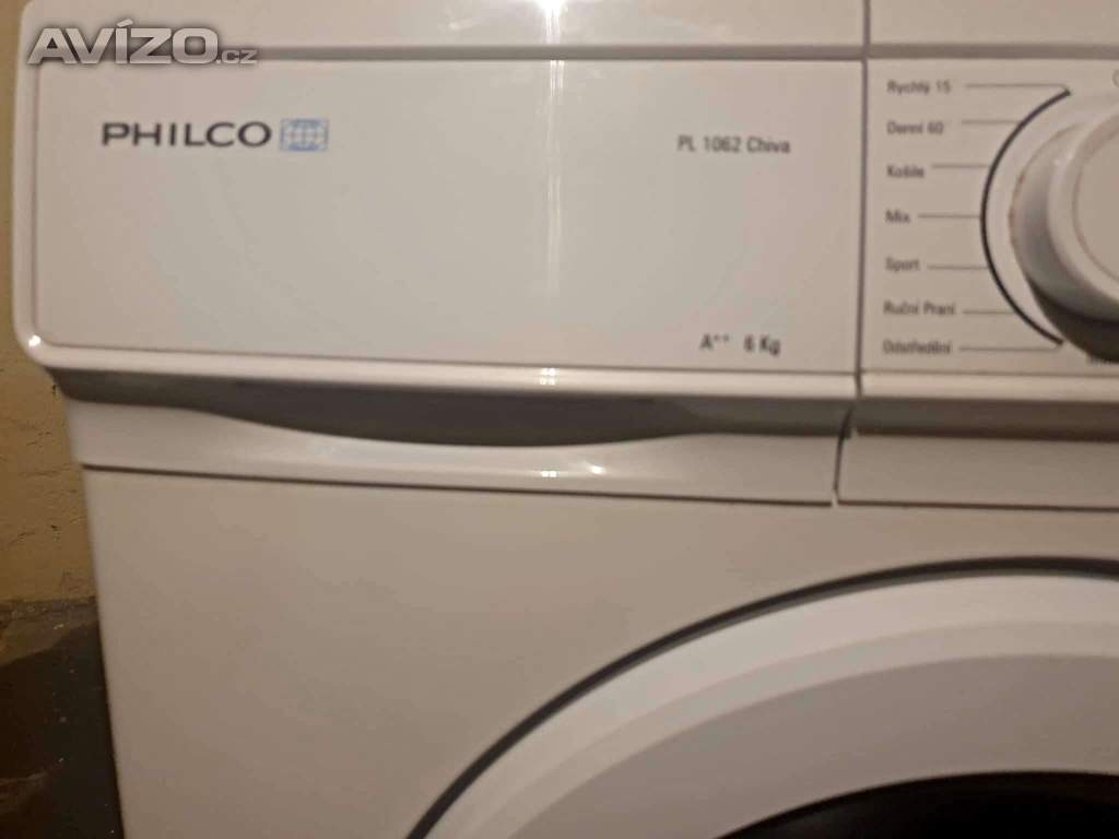 Foto inzerátu PRACKA PHILCO PL 1062,BOCNI PLNENI,NA 6KG,PLNE FUNKCNI,A++,1000 OT.