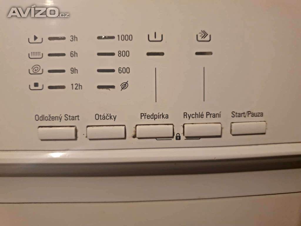 Foto inzerátu PRACKA PHILCO PL 1062,BOCNI PLNENI,NA 6KG,PLNE FUNKCNI,A++,1000 OT.