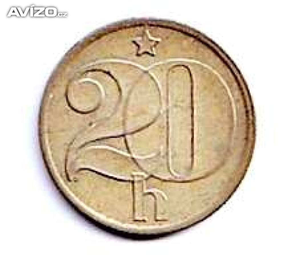 20 haléř ČSR  1978	