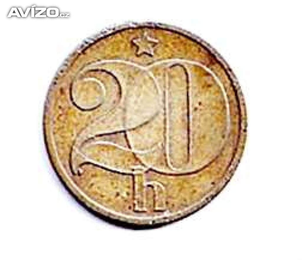 20 haléř ČSR  1980