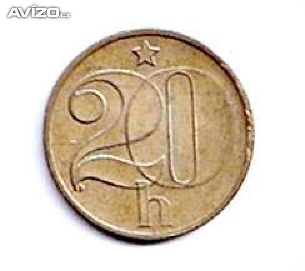 20 haléř ČSR  1981