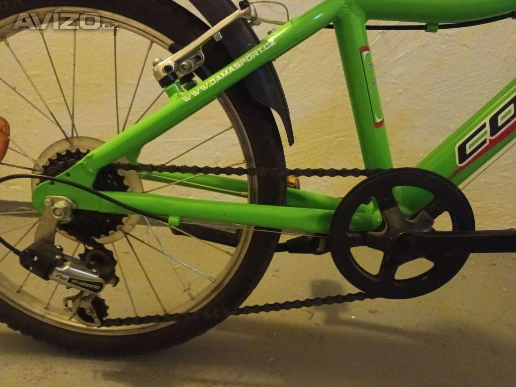 Foto inzerátu dětské kolo Condor 20 zelené