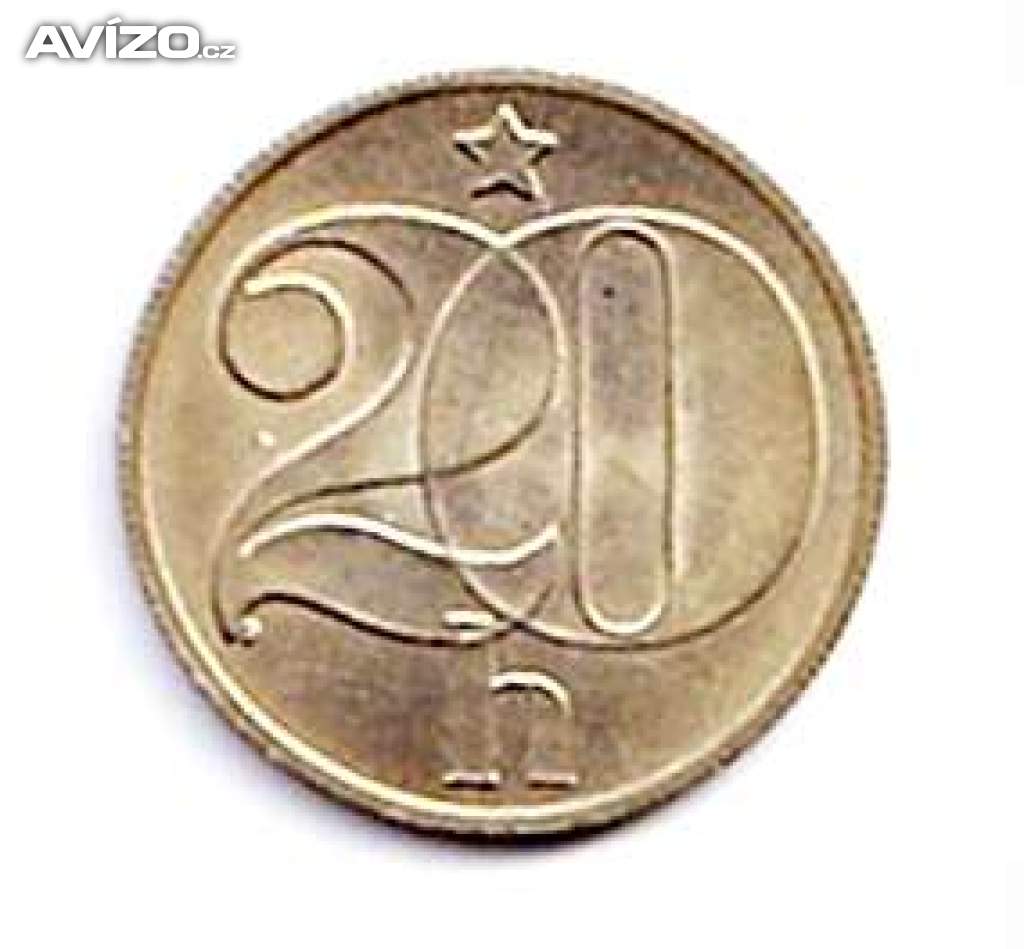 20 haléř ČSR  1984	