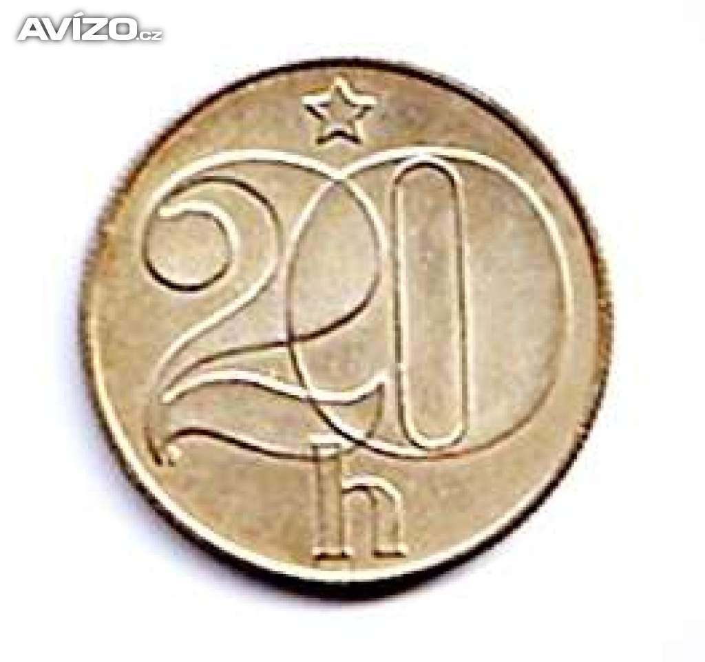 20 haléř ČSR  1988
