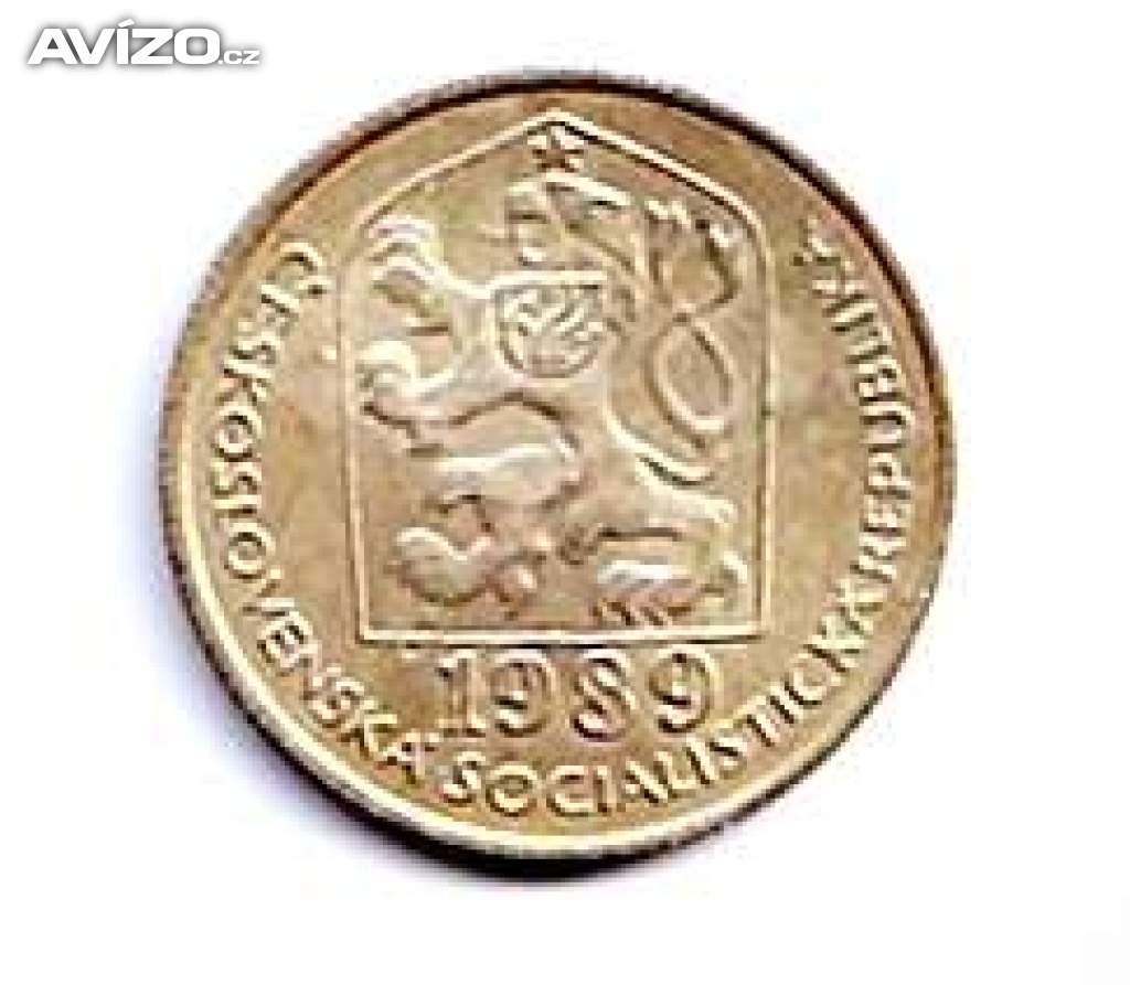 Foto inzerátu 20 haléř ČSR  1989	