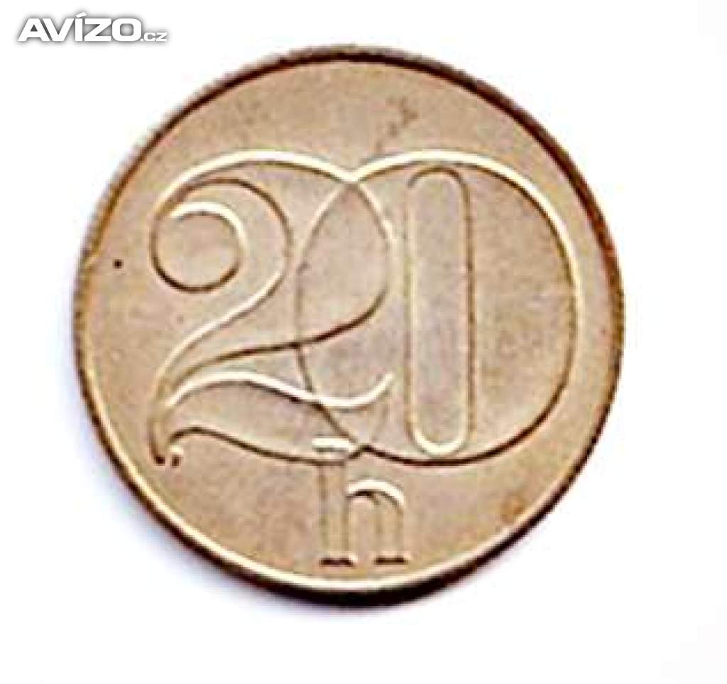 20 haléř ČSR  1991	