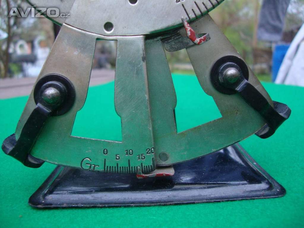 Foto inzerátu Raritní poštovní váha na dopisy z Rakouska Uherska v Secesním stylu